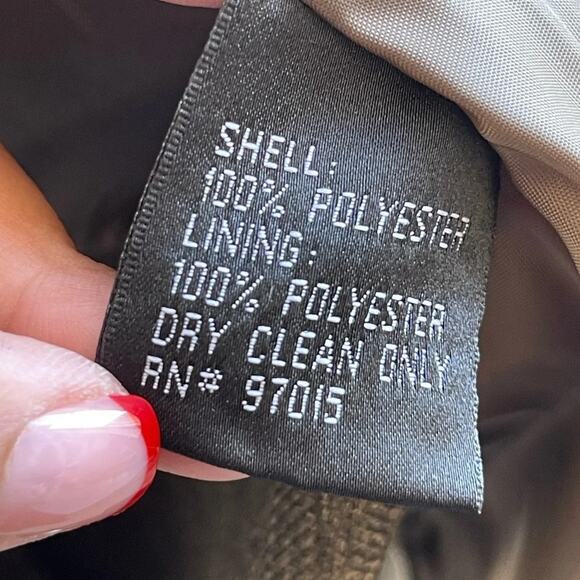 Larry Levine Herringbone 2 Piece Suit - Blazer & Jacket Set - Size 8 - NWT - Picture 11 of 11